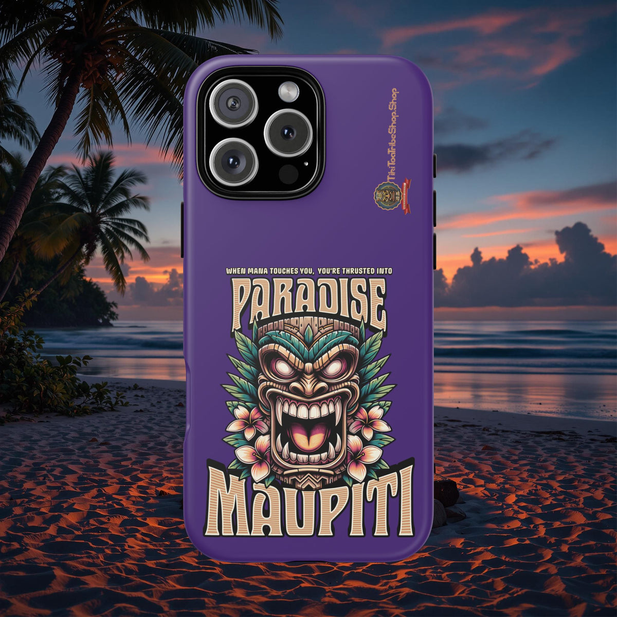 Maupiti Spirit – Coque Tiki Sauvage & Tropicale