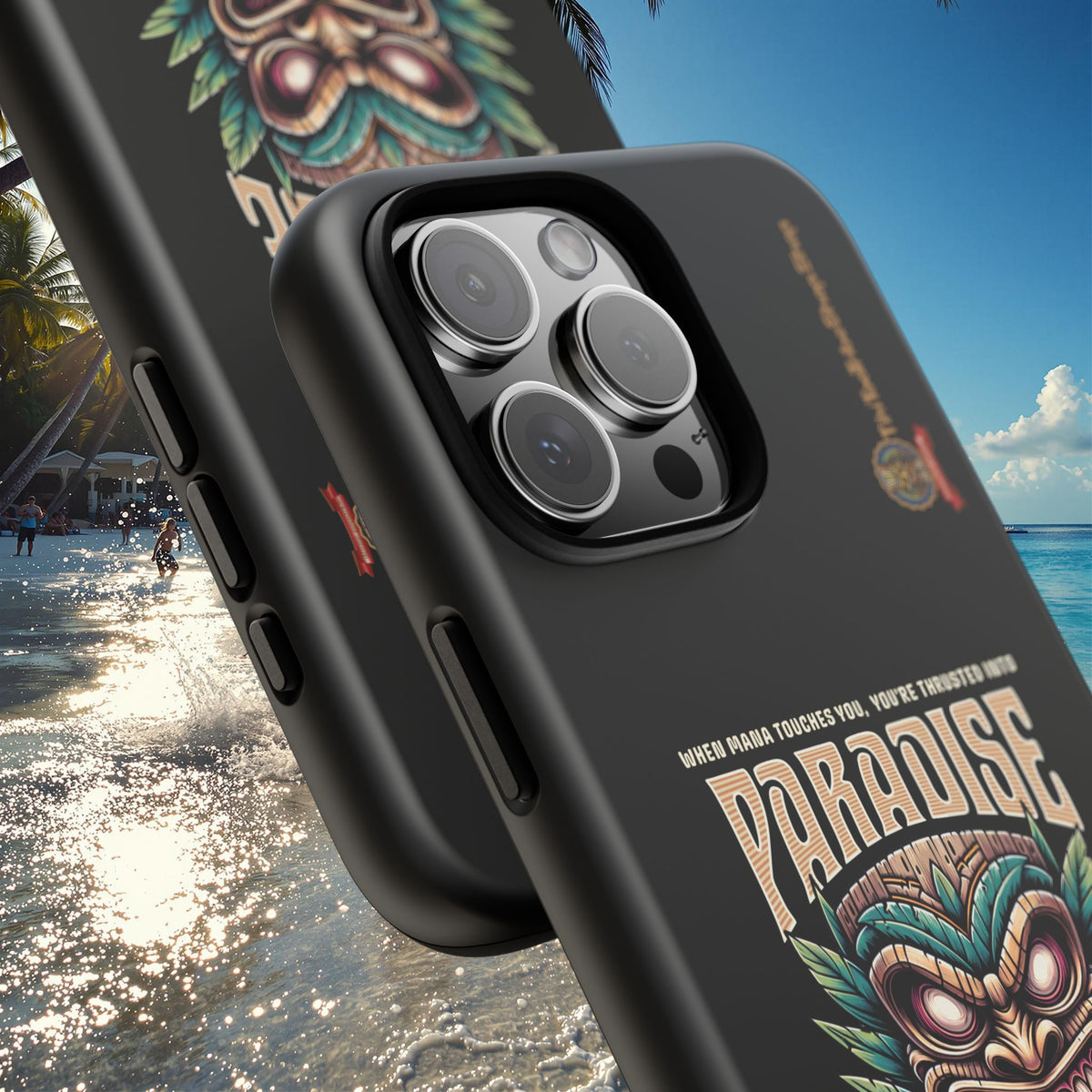 Bora Bora – Premium Tiki Elegance Shockproof Case