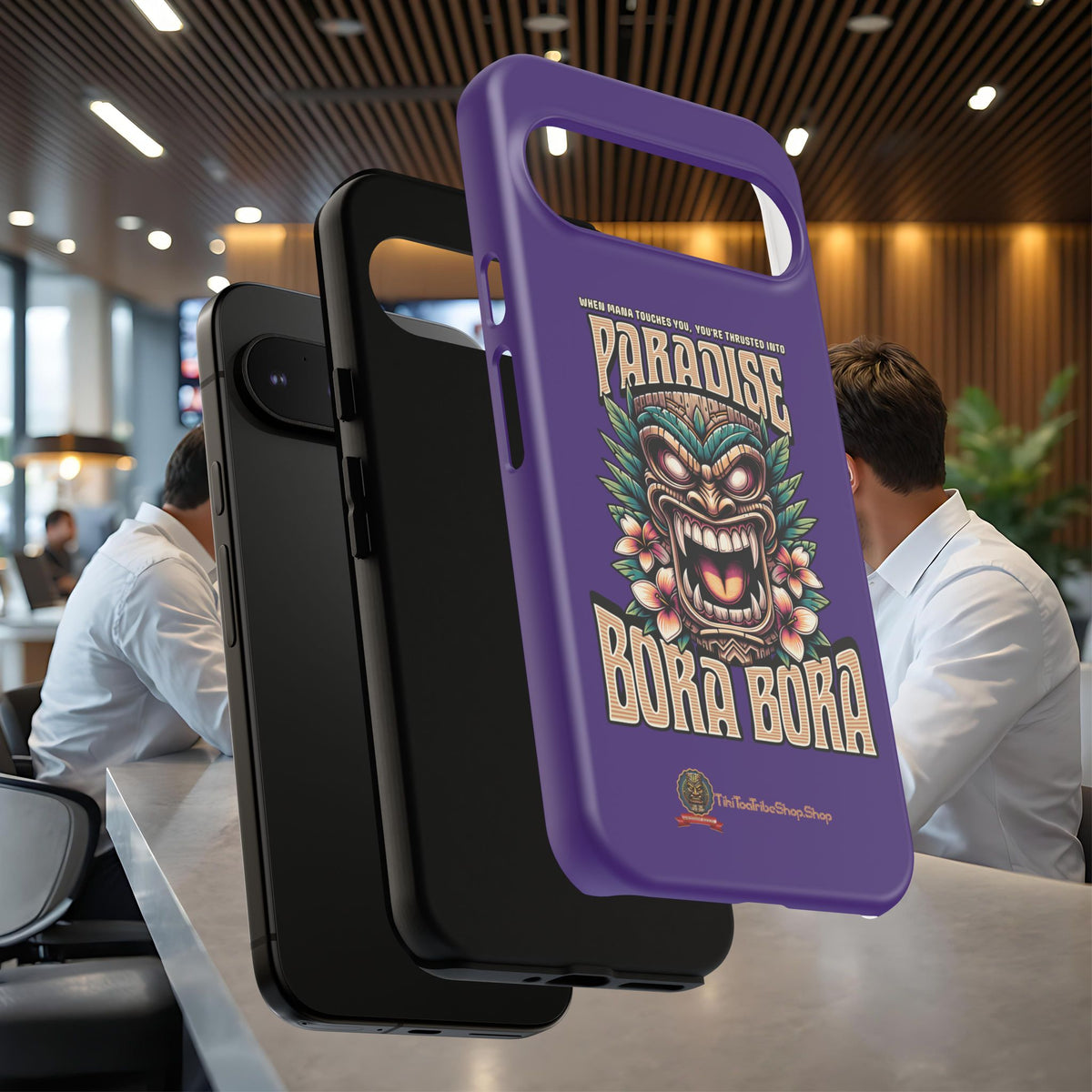 Bora Bora – Coque Antichoc Premium Tiki Élégance