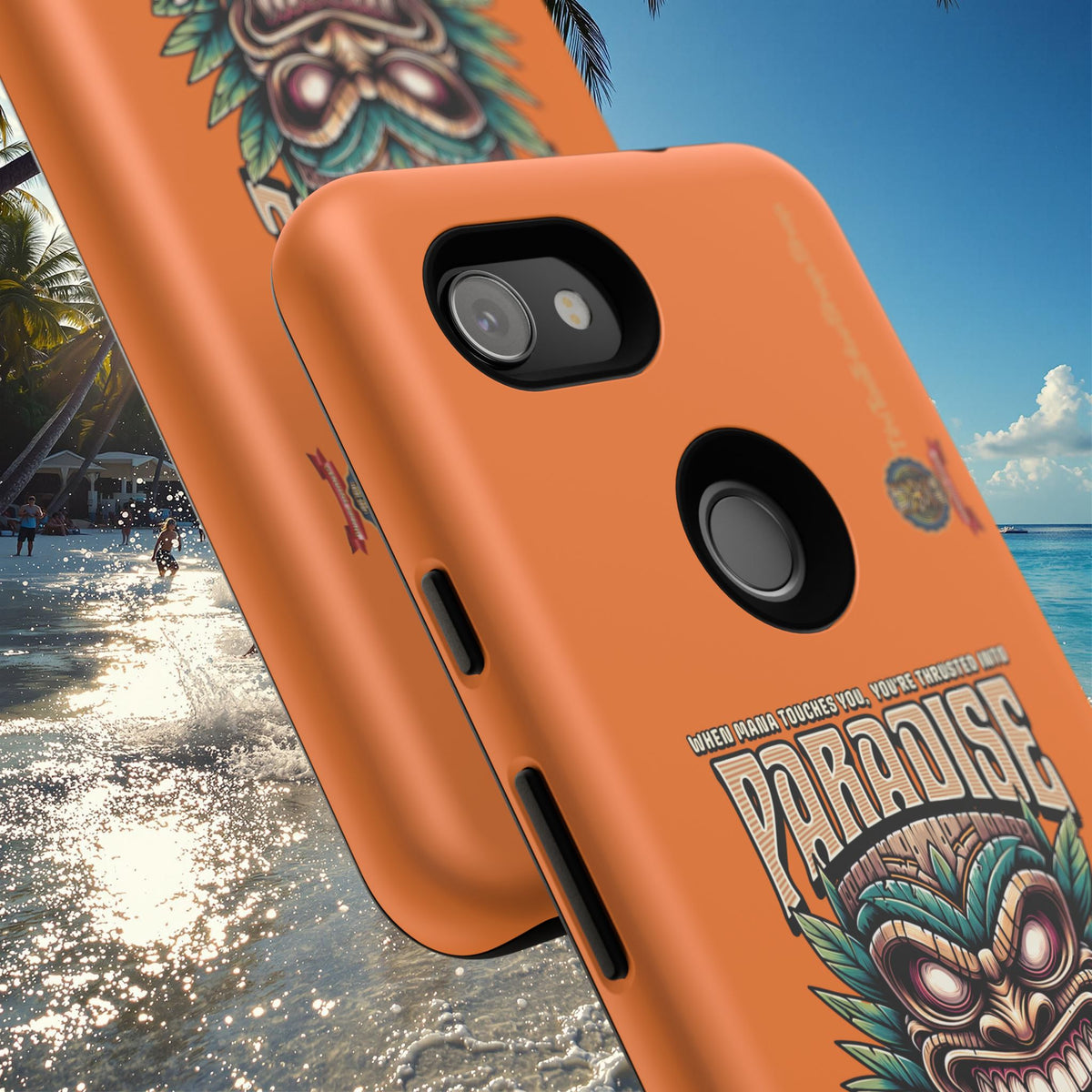 Tahiti – Coque Antichoc Premium Tiki Royal