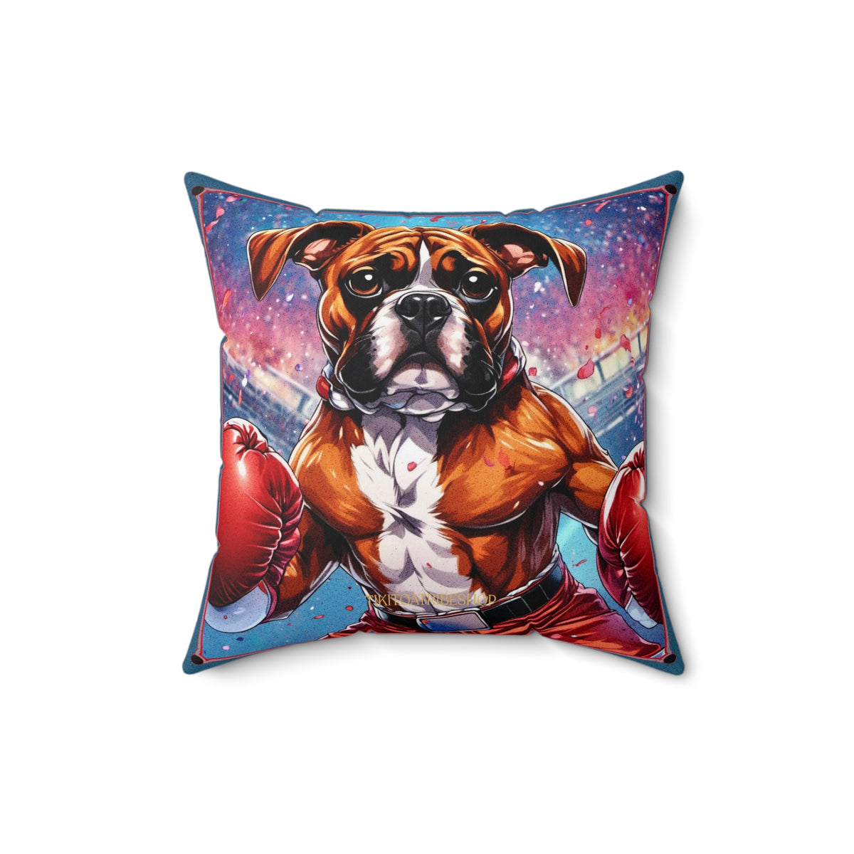 Boxer Pop Art : Compagnon Haut en Couleur