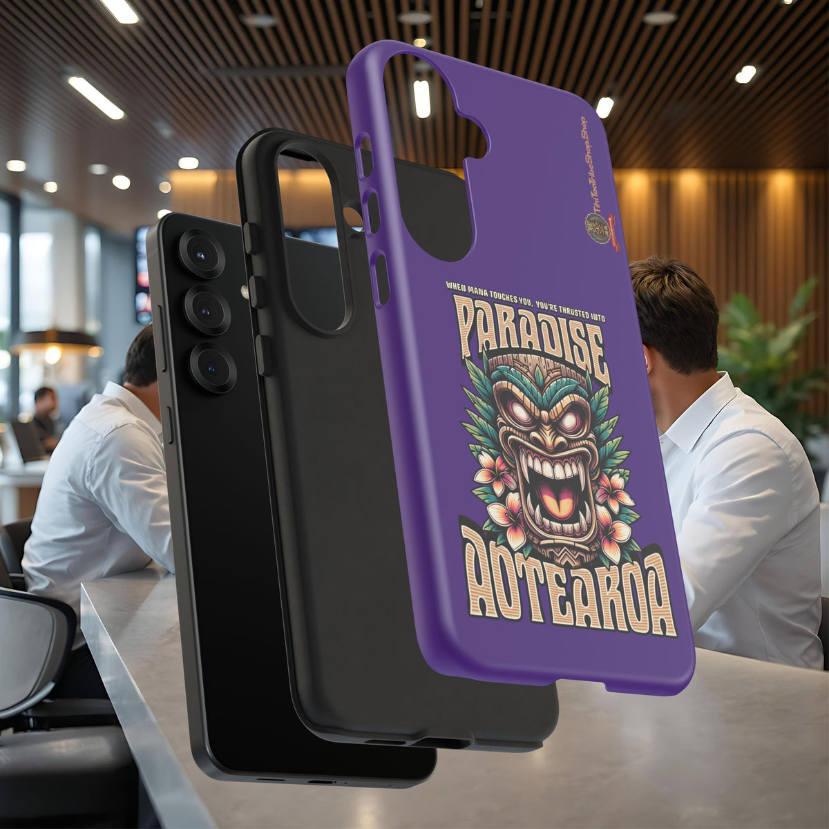 Aotearoa – Tiki Maori &amp; Ancestral Mana Shockproof Case