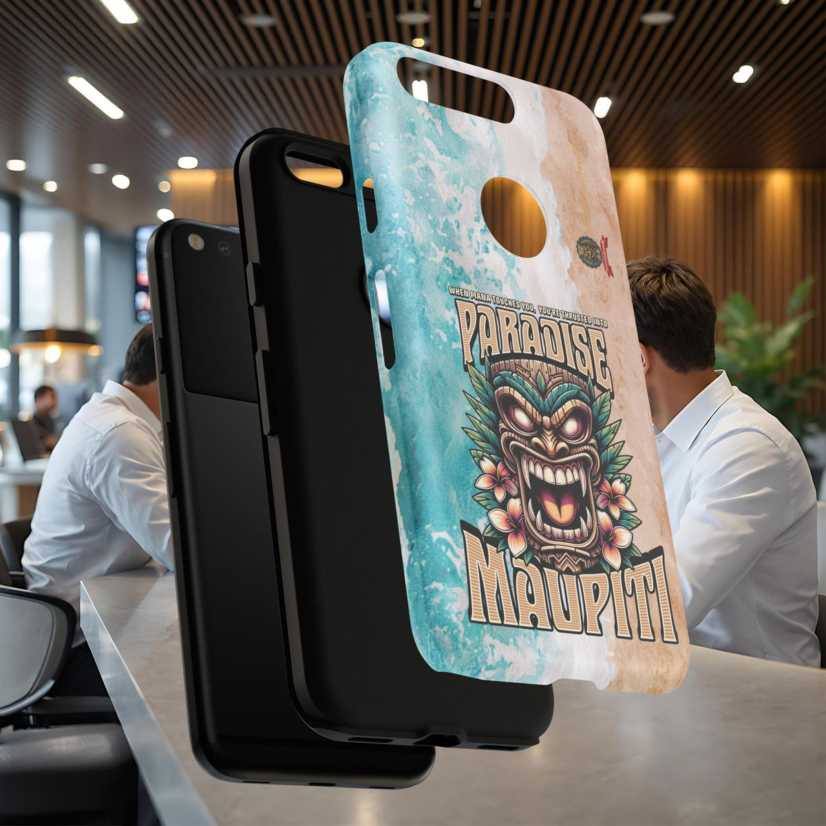 Maupiti Spirit – Coque Tiki Sauvage & Tropicale