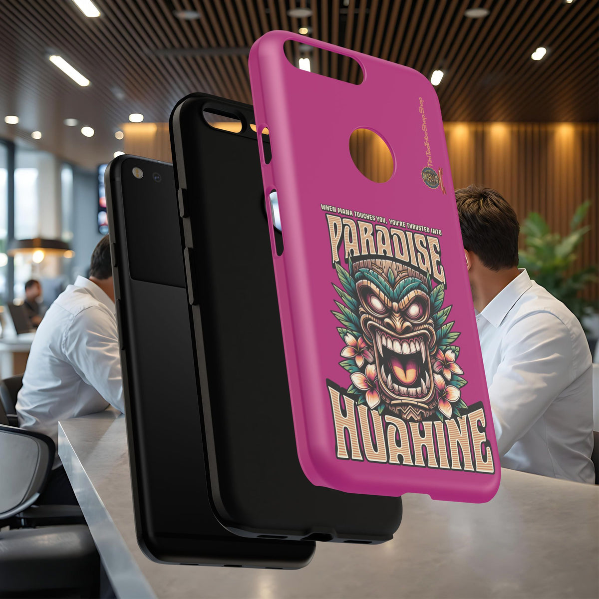 Huahine – Coque Antichoc Premium Tiki Fenua