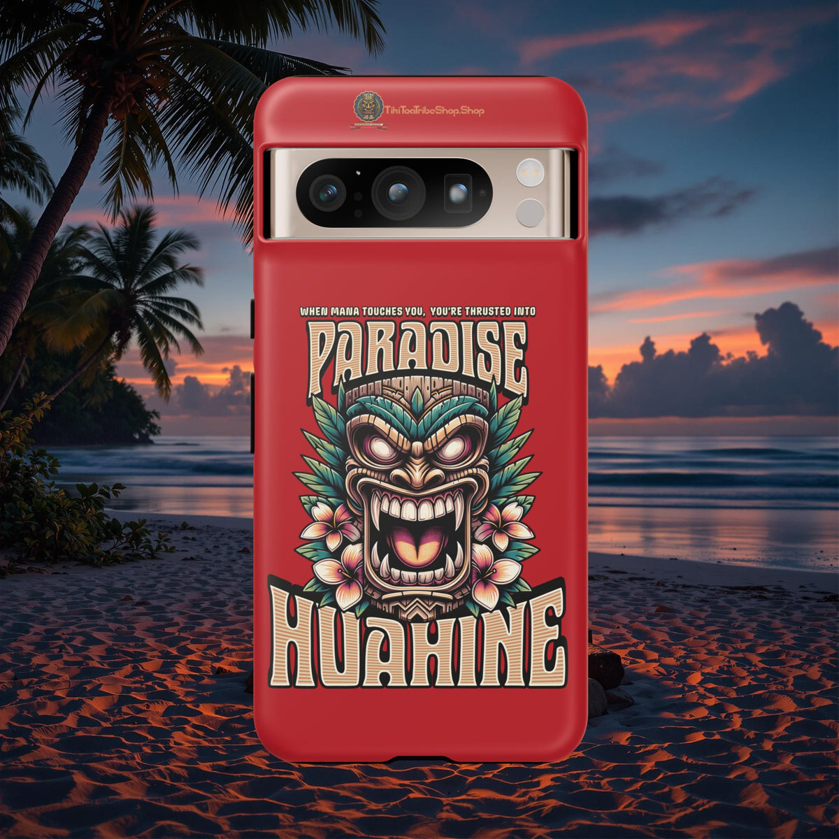 Huahine – Coque Antichoc Premium Tiki Fenua