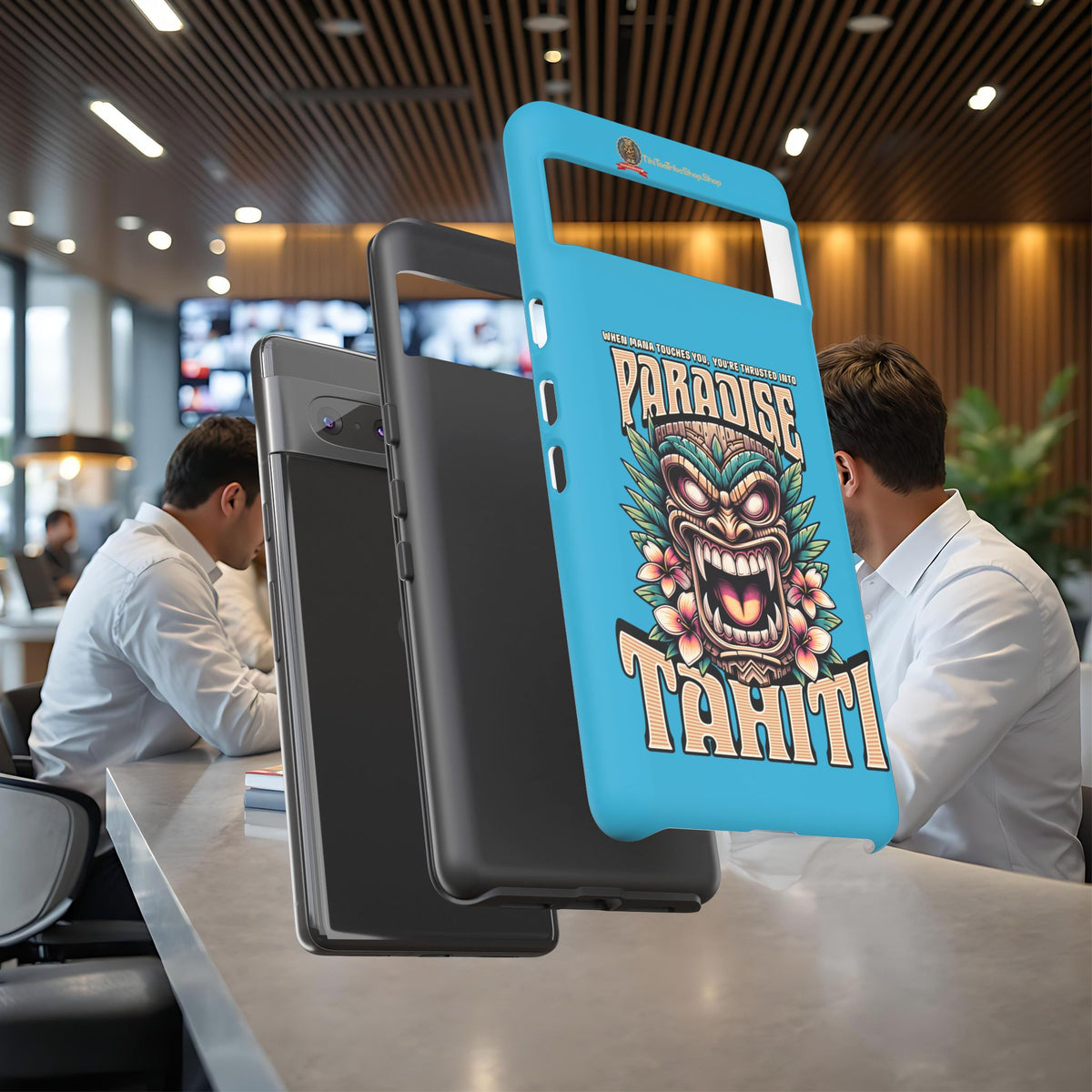 Tahiti – Coque Antichoc Premium Tiki Royal