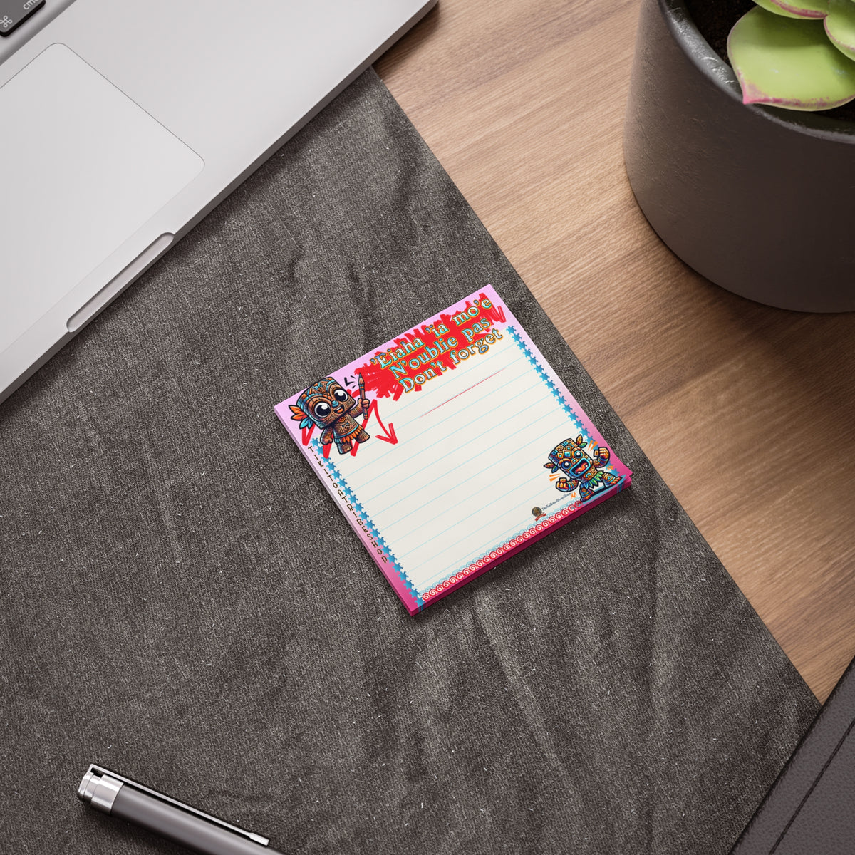 Tribal Sticky Notepad 🔥 The Essential Tribal Memory!