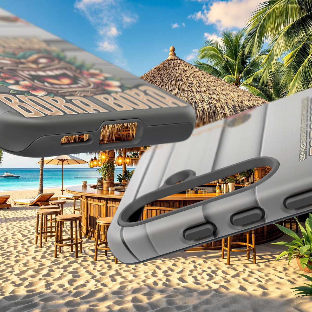 Bora Bora – Coque Antichoc Premium Tiki Élégance