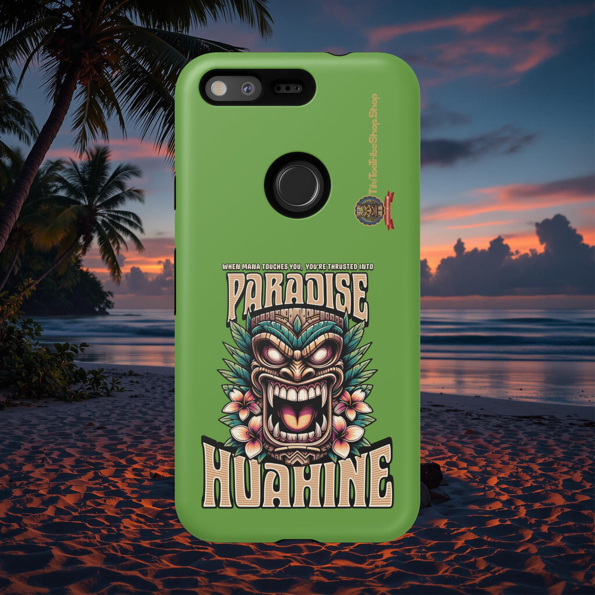 Huahine – Coque Antichoc Premium Tiki Fenua