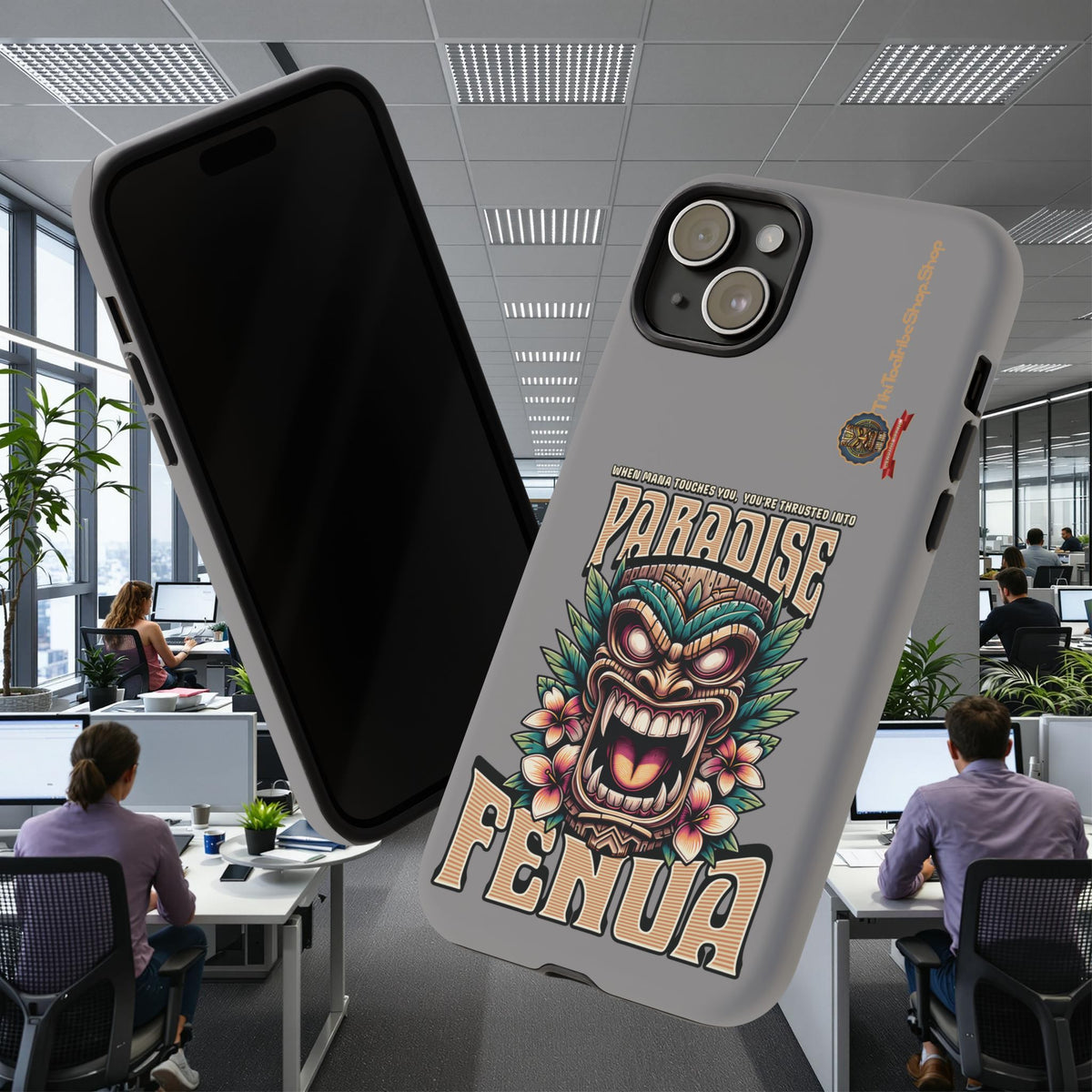 Fenua Guardian – Coque Antichoc Art Polynésien