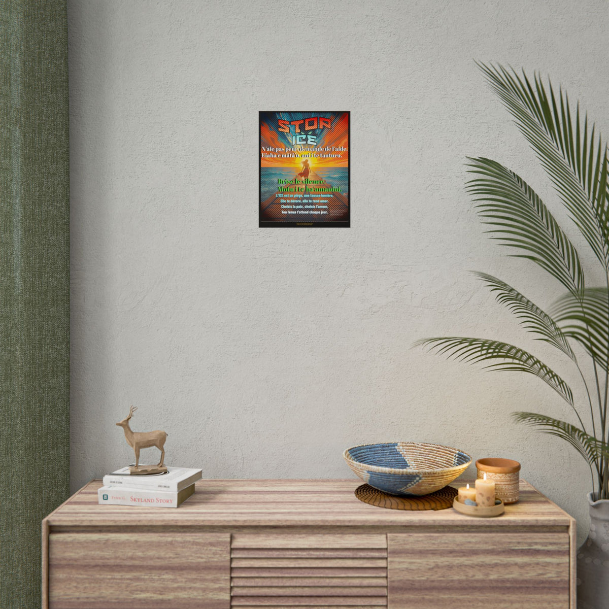 Posters Anti-ICE Polynésie – Affiches de Sensibilisation Contre la Drogue “Paruru i te ora – Brisons les chaînes de l’ICE”