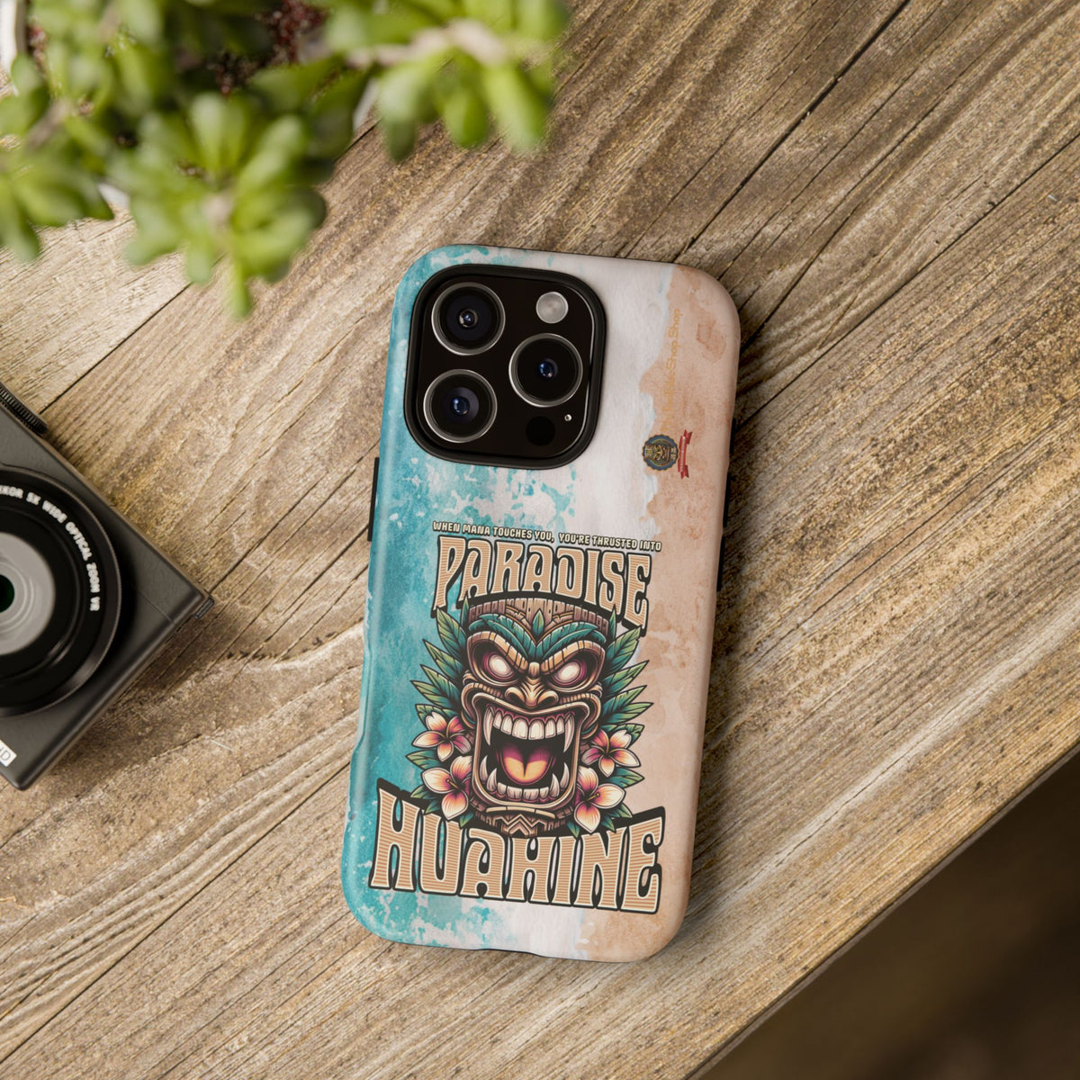 Huahine – Coque Antichoc Premium Tiki Fenua