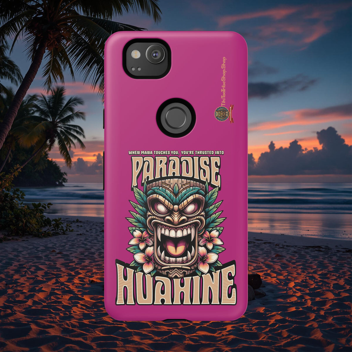 Huahine – Coque Antichoc Premium Tiki Fenua