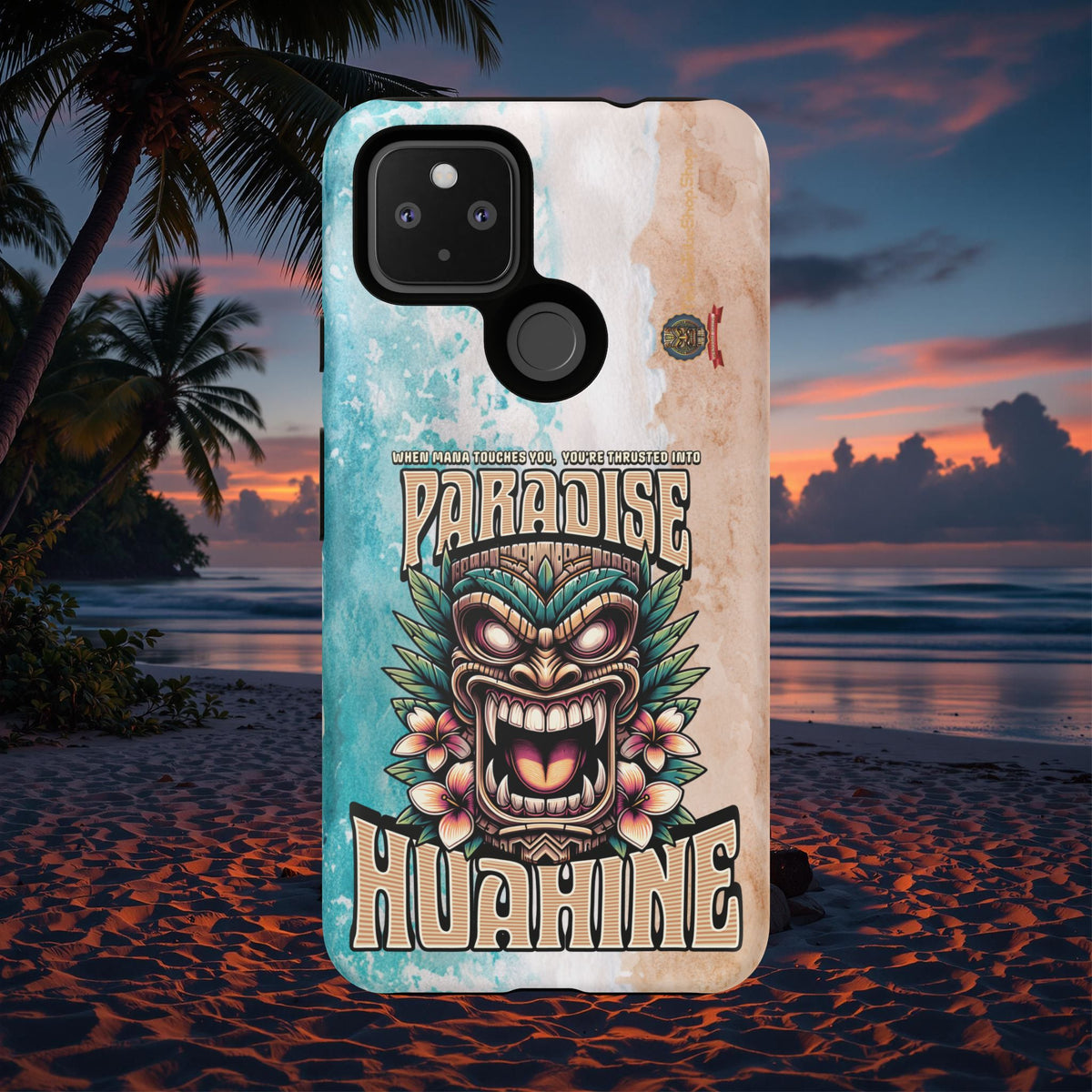 Huahine – Coque Antichoc Premium Tiki Fenua