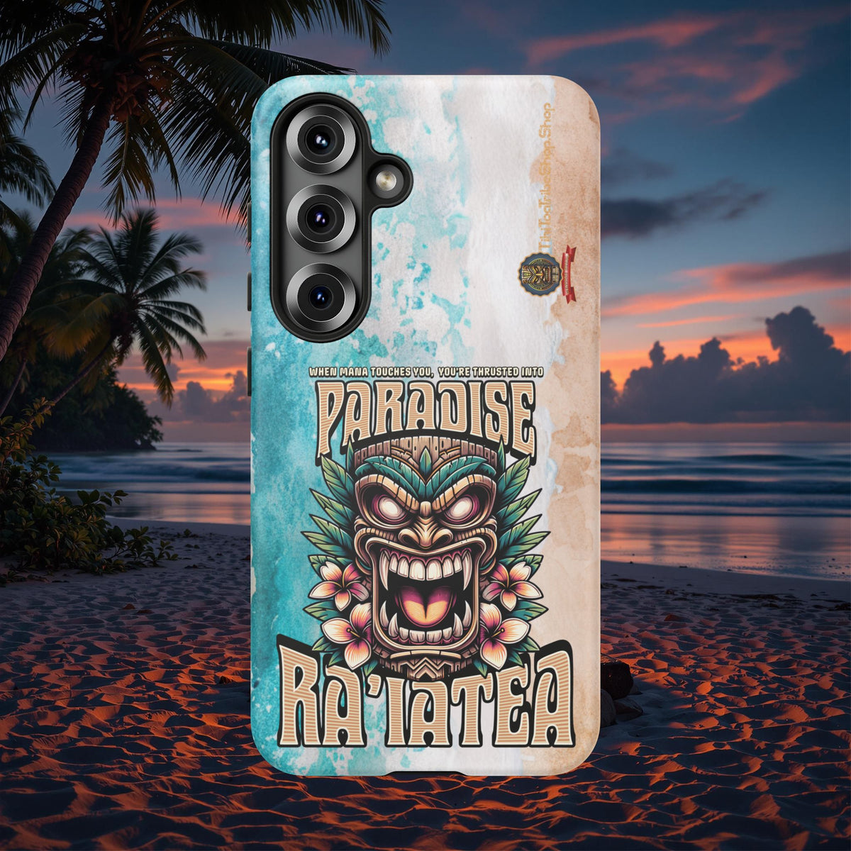 Ra’iatea – Coque Tiki Tribal de Protection Premium
