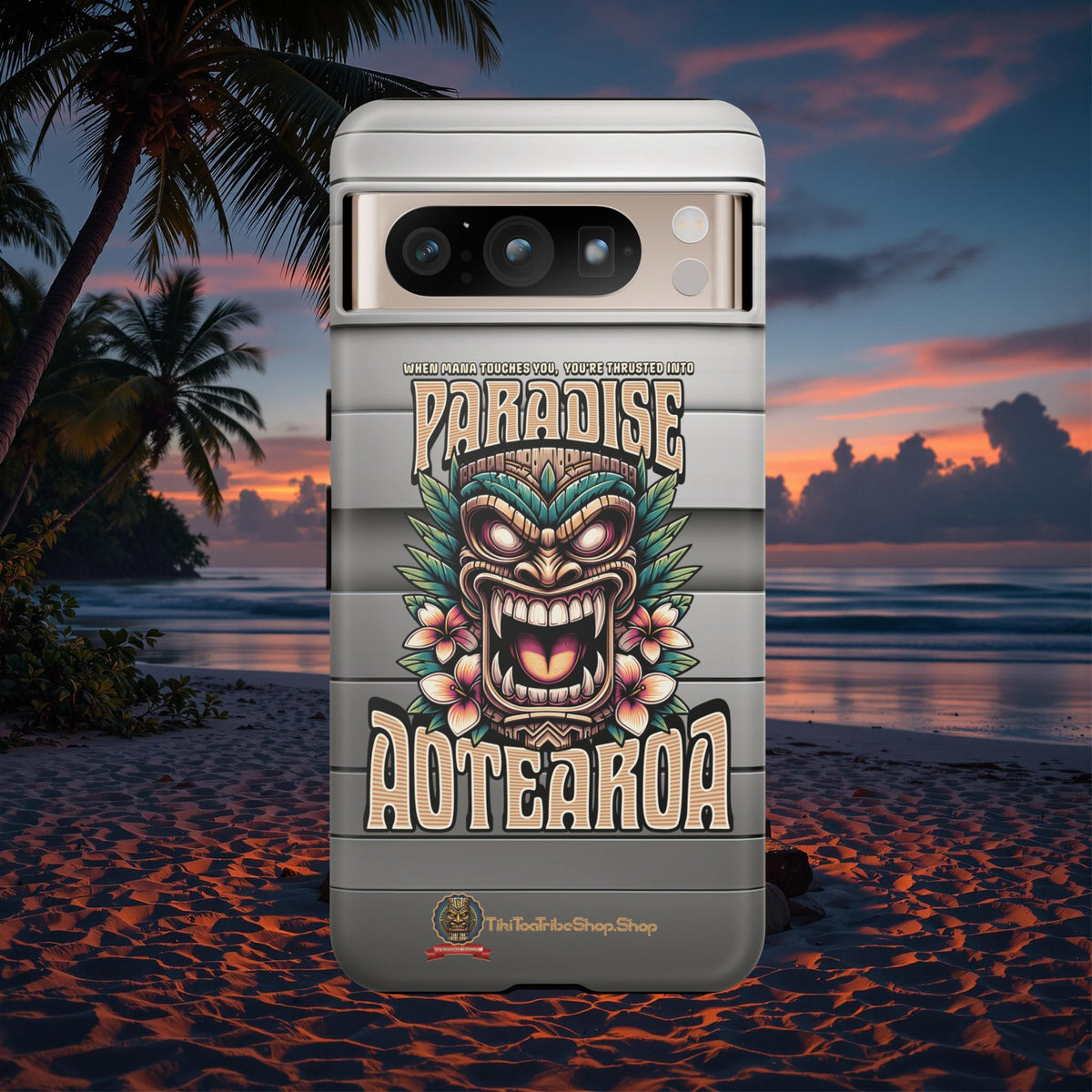 Aotearoa – Tiki Maori &amp; Ancestral Mana Shockproof Case