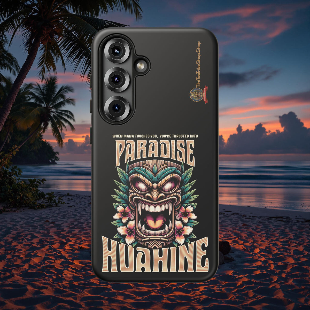 Huahine – Coque Antichoc Premium Tiki Fenua