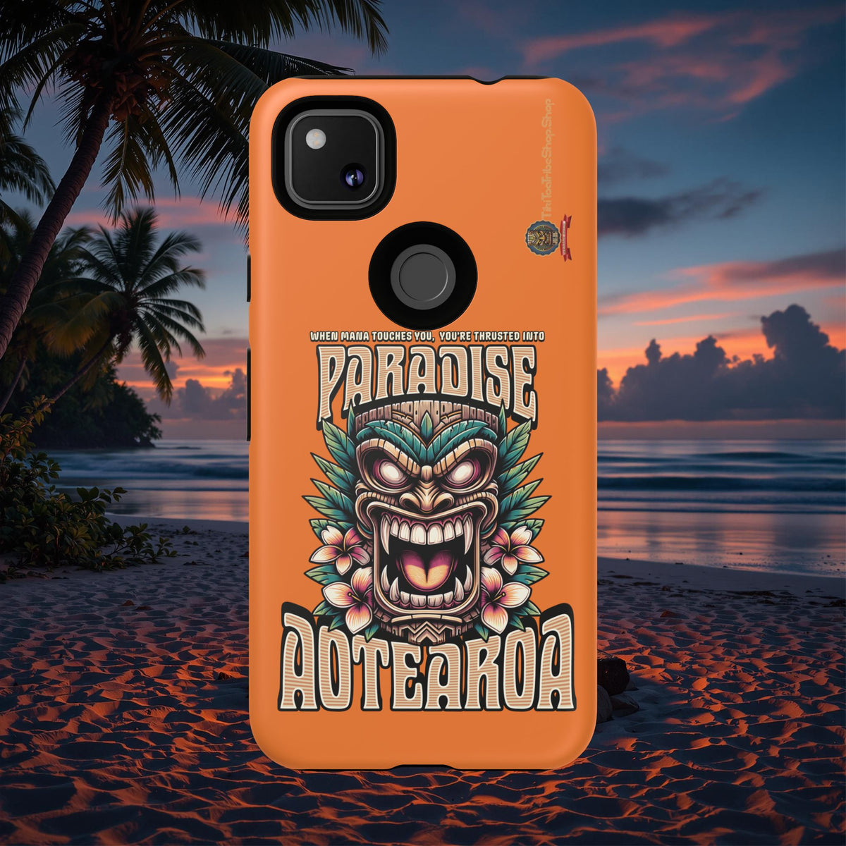 Aotearoa – Coque Antichoc Tiki Maori & Mana Ancestral