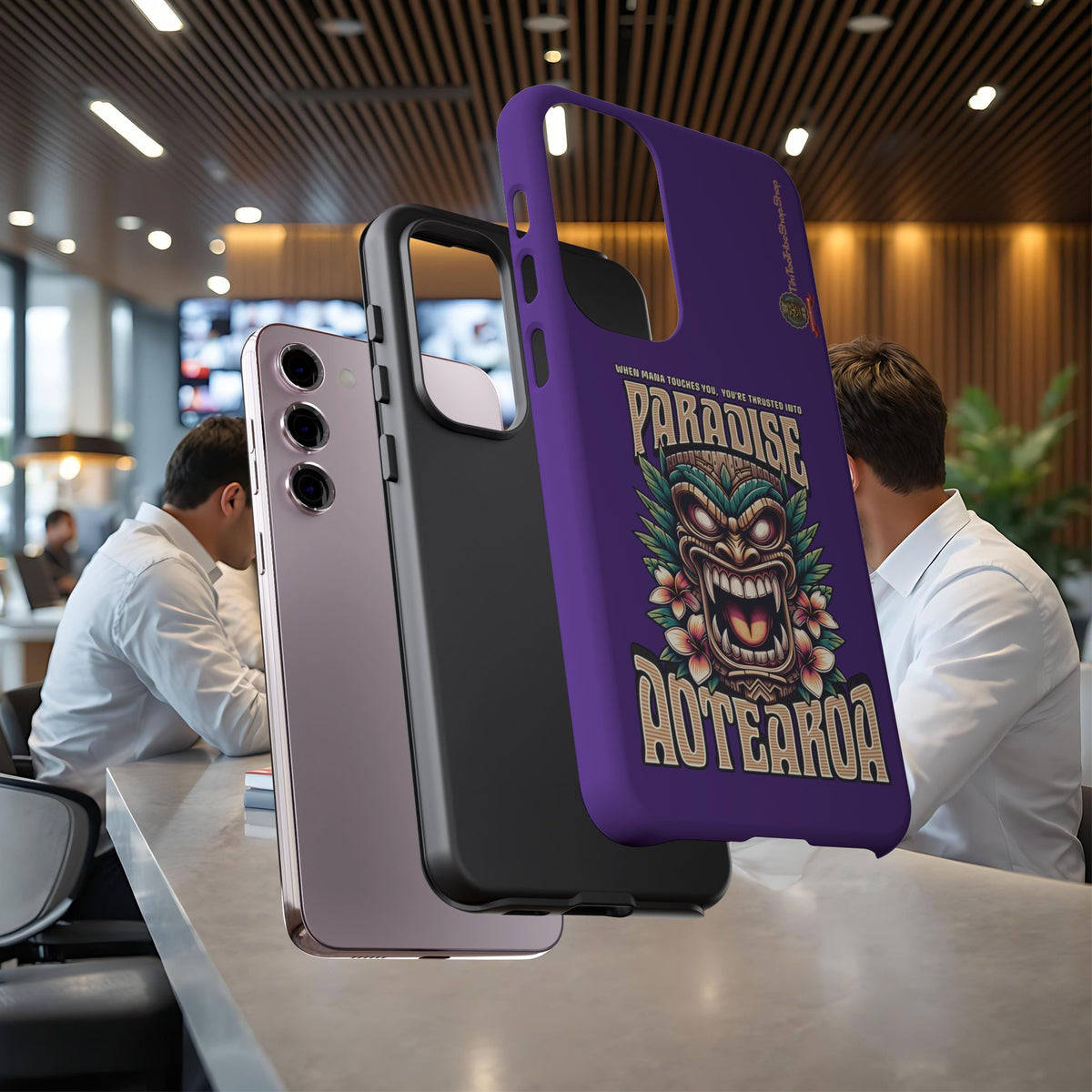 Aotearoa – Tiki Maori &amp; Ancestral Mana Shockproof Case