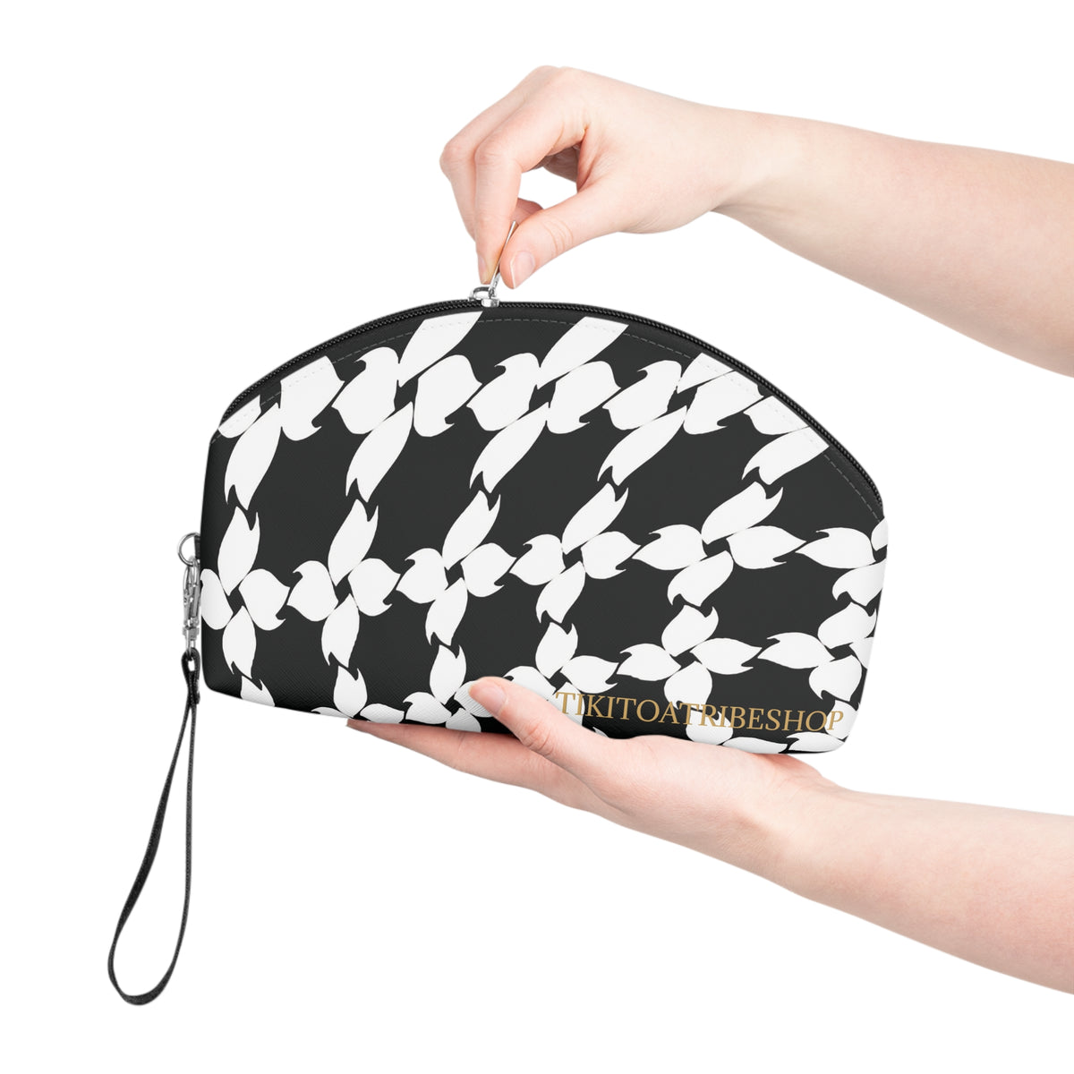 Trousse de Rangement Motif Houndstooth