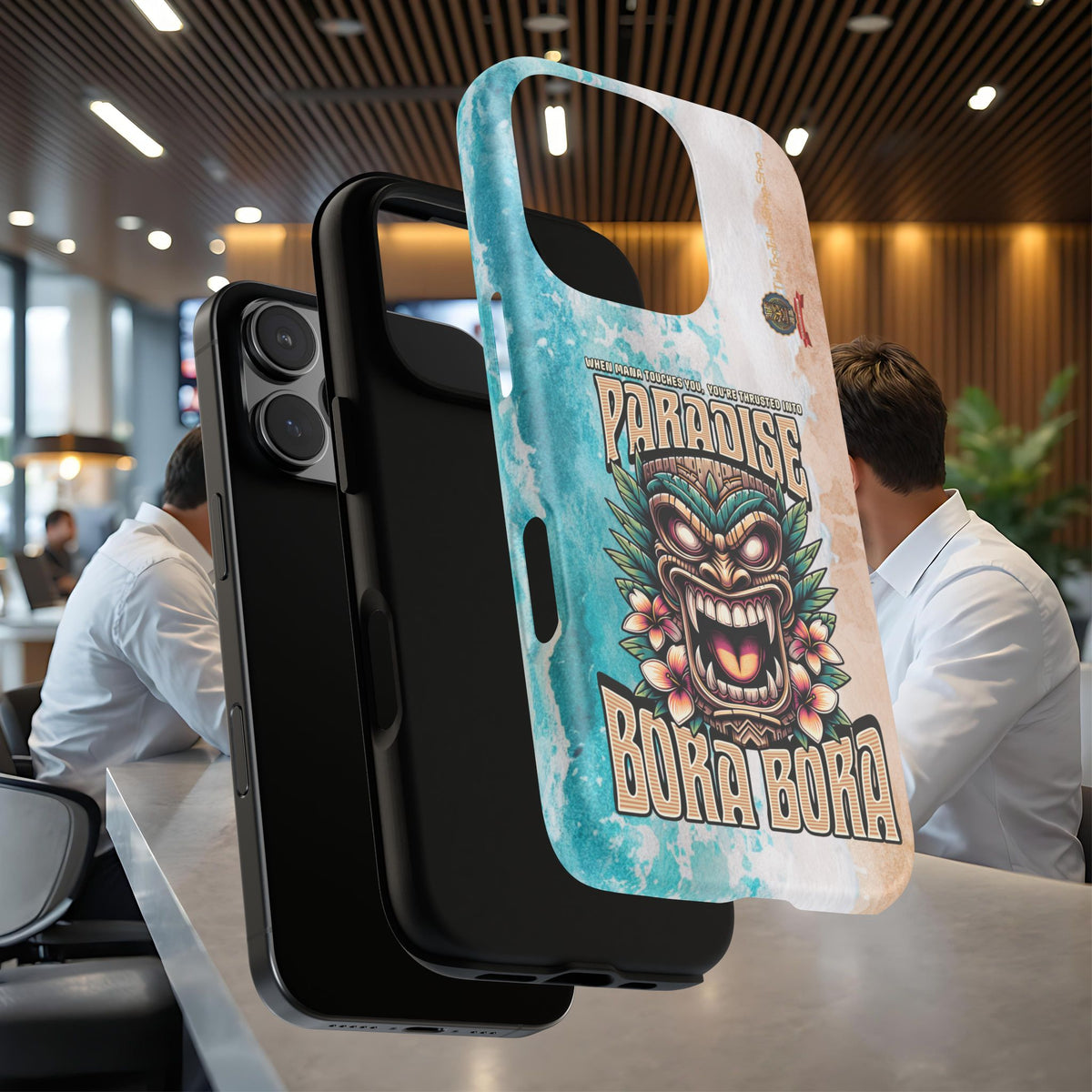 Bora Bora – Coque Antichoc Premium Tiki Élégance
