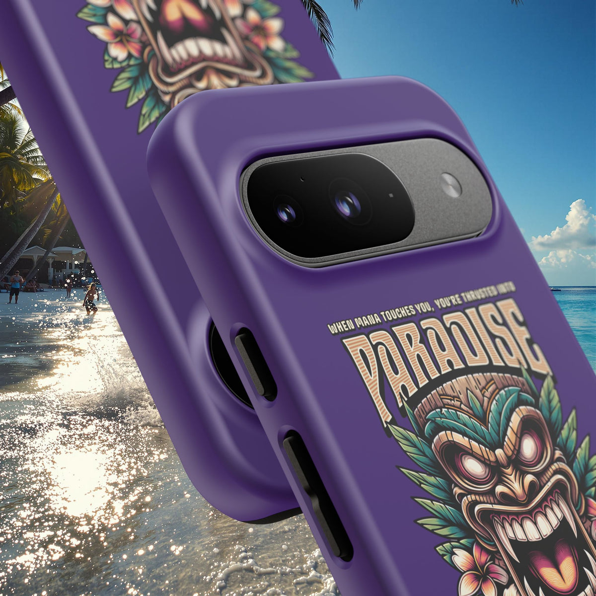 Bora Bora – Coque Antichoc Premium Tiki Élégance
