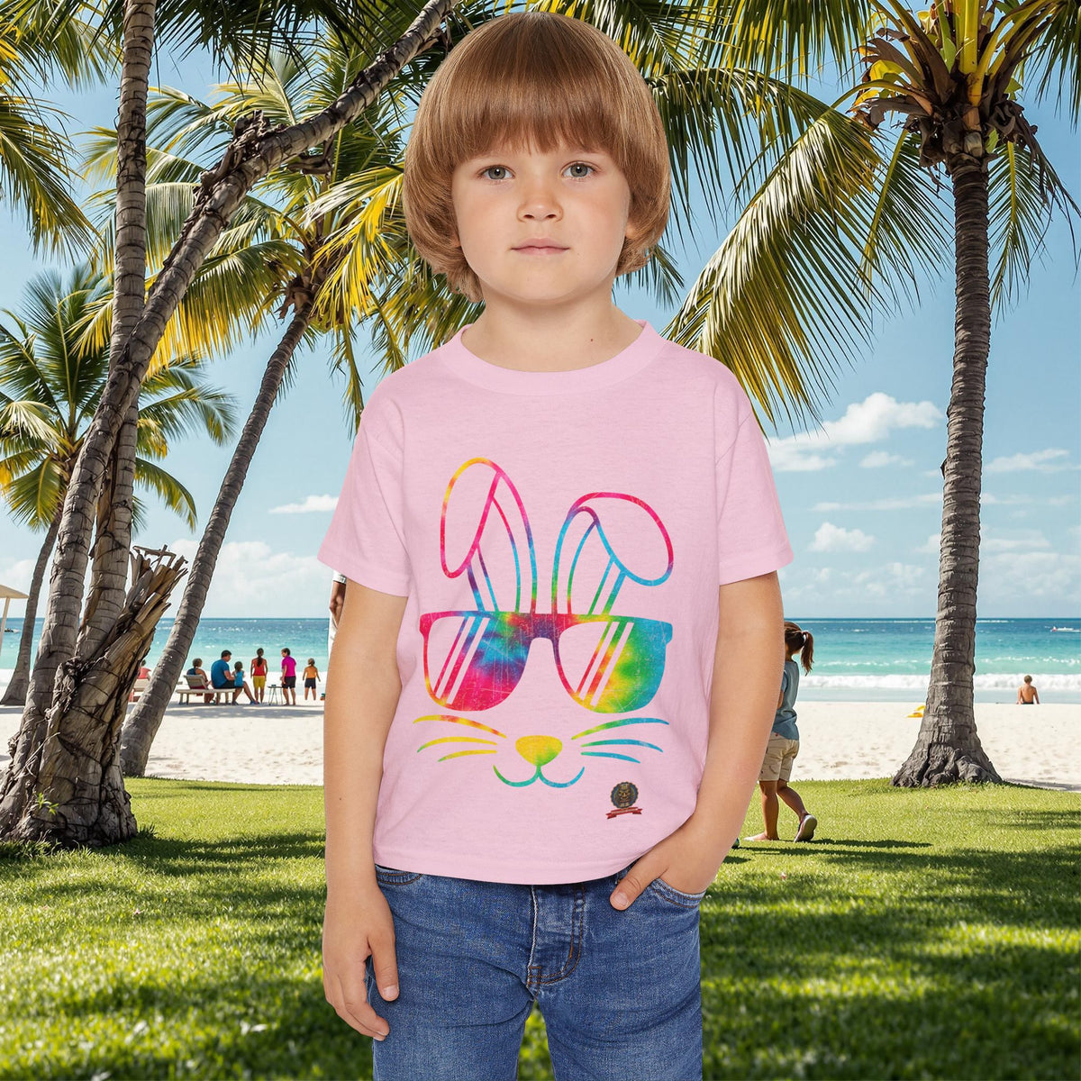 Rabbit in Hippie Chic Style
