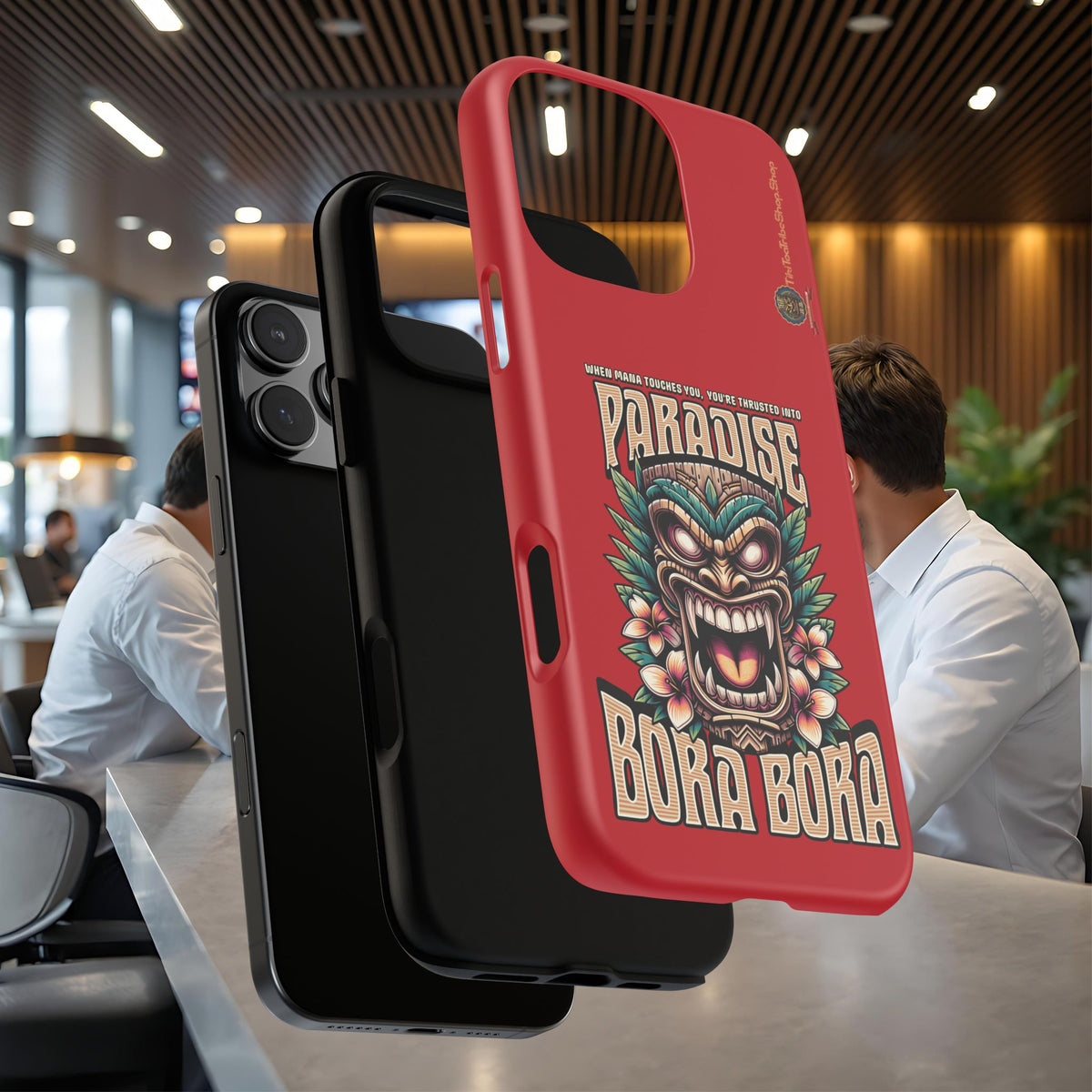 Bora Bora – Coque Antichoc Premium Tiki Élégance