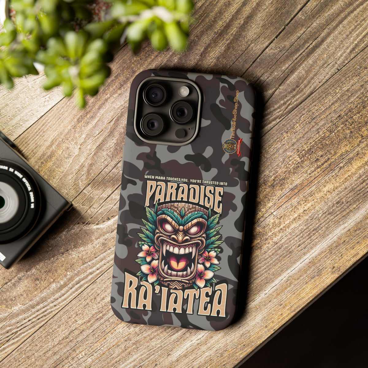 Ra’iatea – Coque Tiki Tribal de Protection Premium