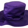 Dolce &amp; Gabbana Elegant Purple Silk Top Hat