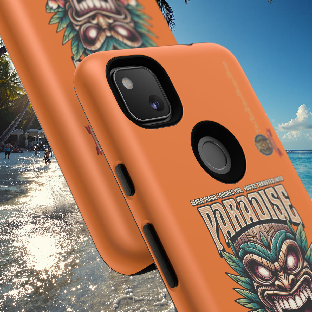 Tahiti – Coque Antichoc Premium Tiki Royal
