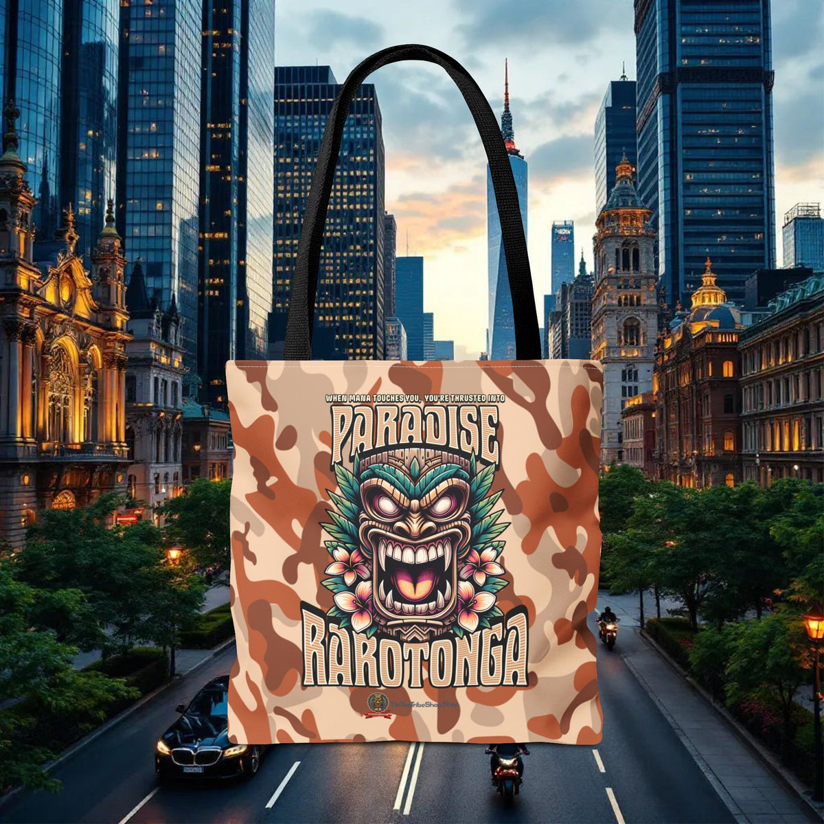 Tote Bag - 'Paradise Rarotonga'