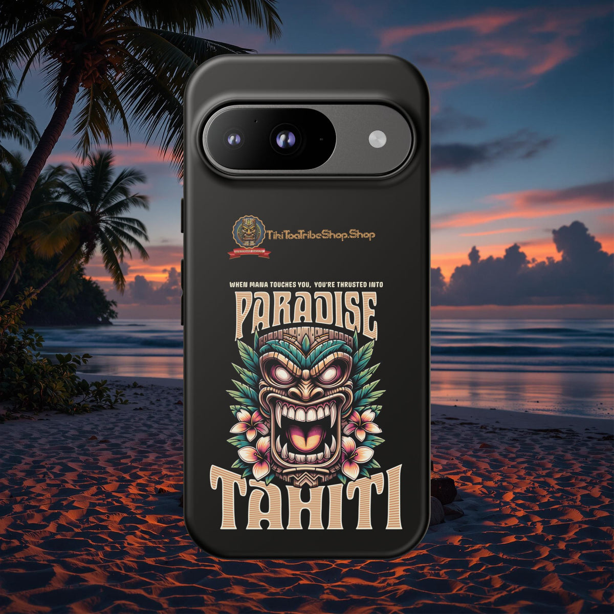 Tahiti – Coque Antichoc Premium Tiki Royal