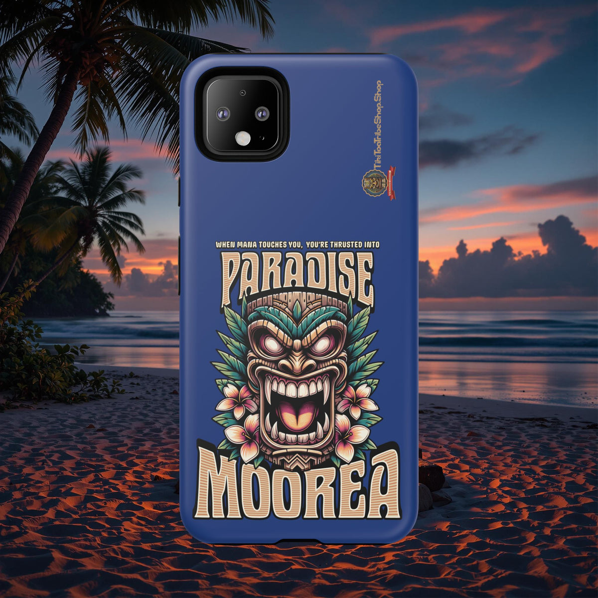 Moorea – Coque Antichoc Premium Tiki Fenua