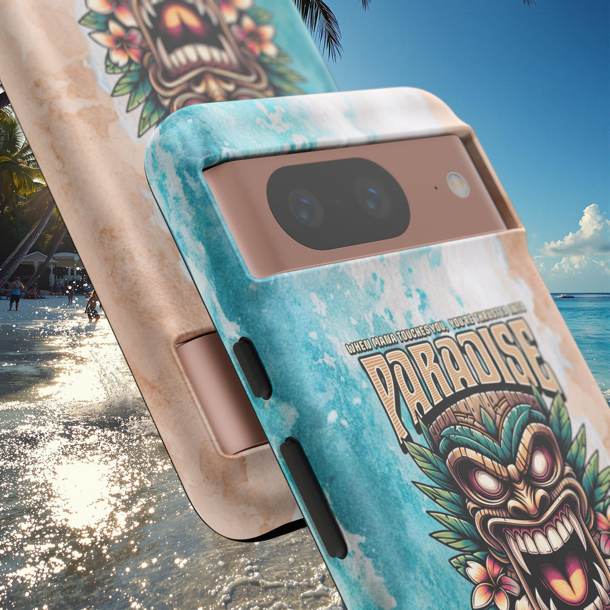 Ra’iatea – Coque Tiki Tribal de Protection Premium