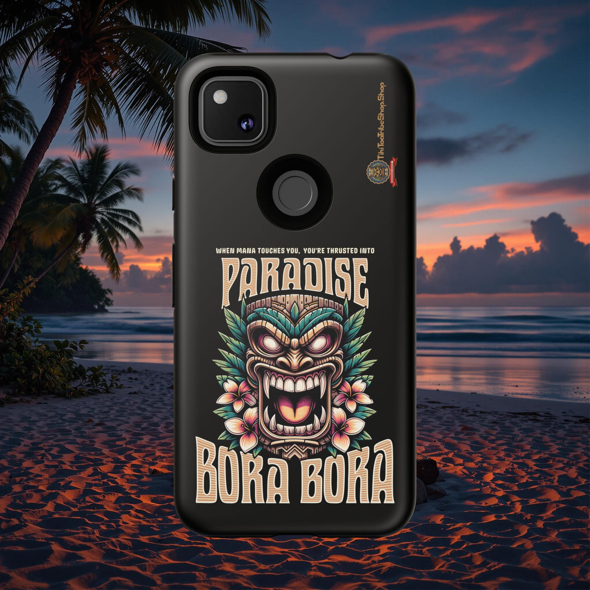 Bora Bora – Premium Tiki Elegance Shockproof Case