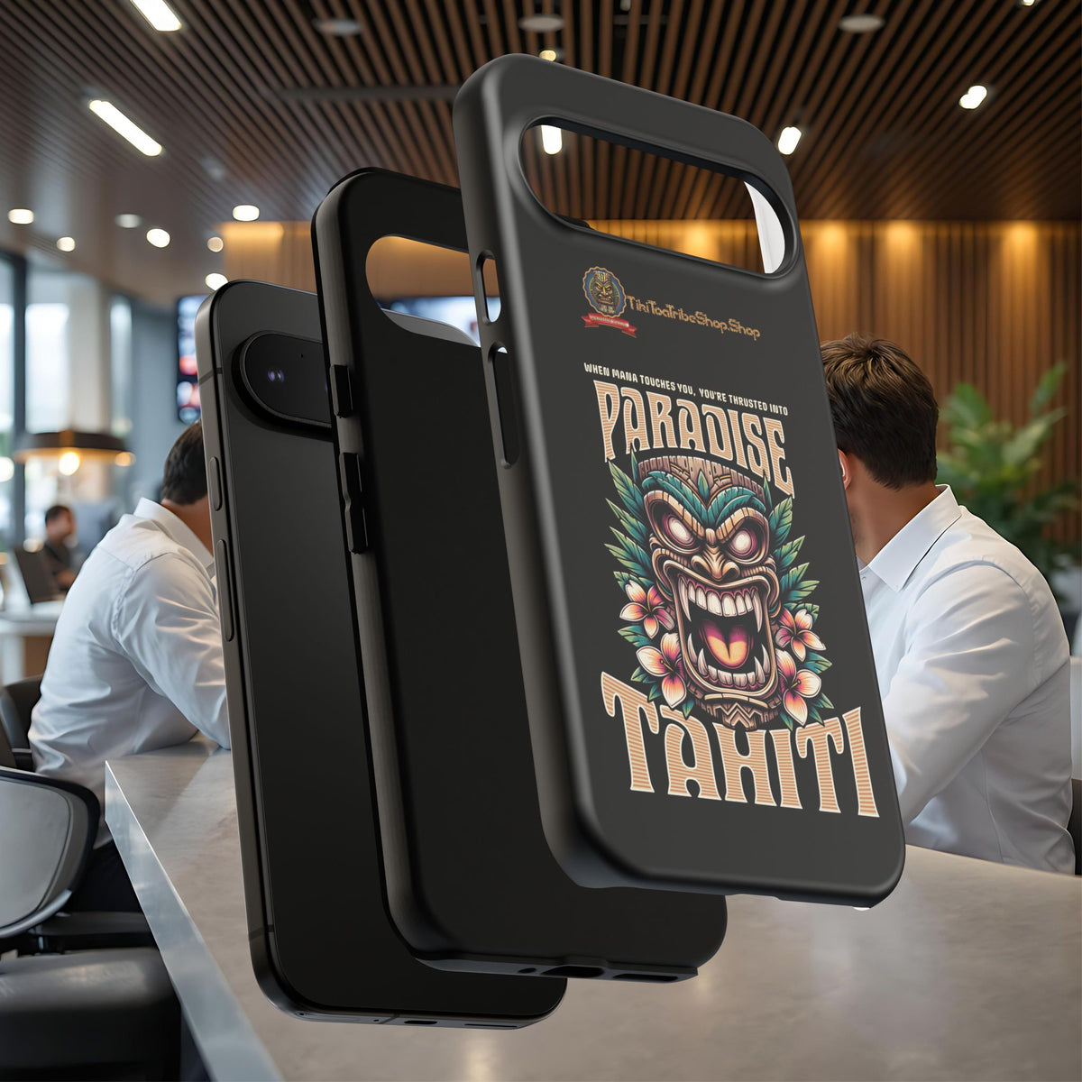 Tahiti – Coque Antichoc Premium Tiki Royal