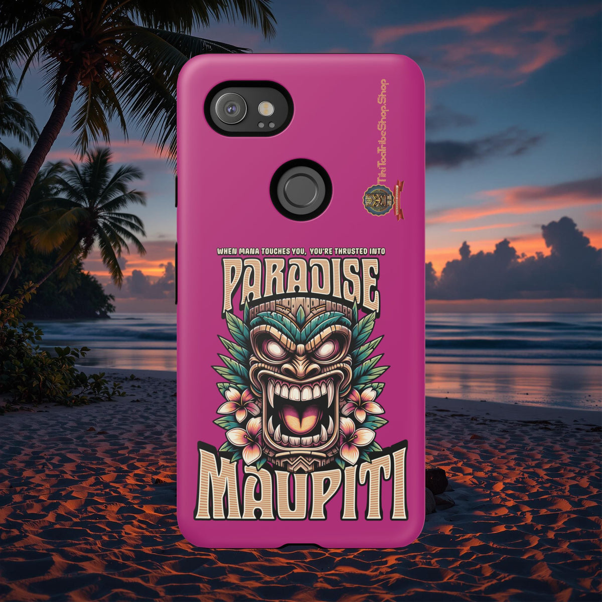 Maupiti Spirit – Coque Tiki Sauvage & Tropicale