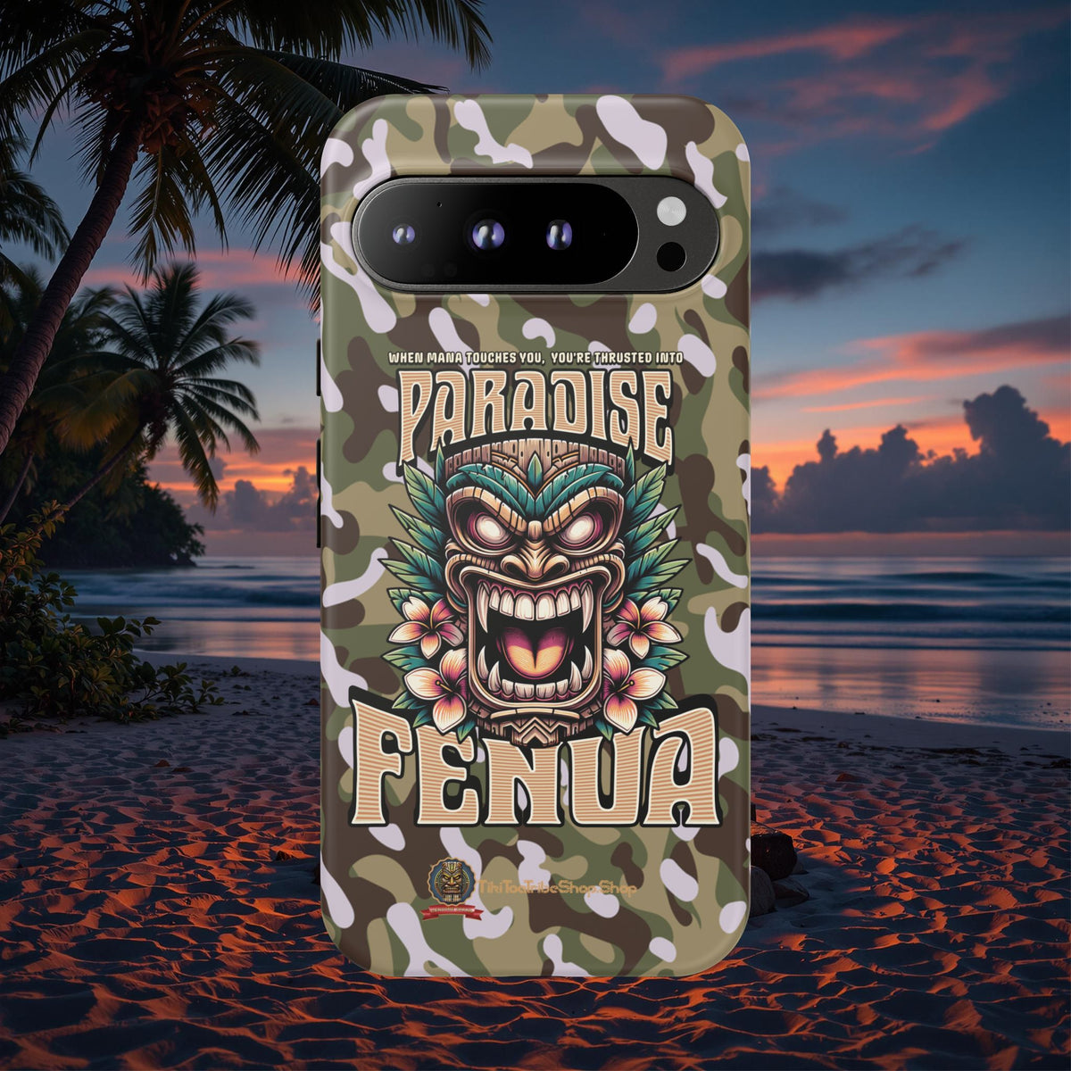 Fenua Guardian – Coque Antichoc Art Polynésien