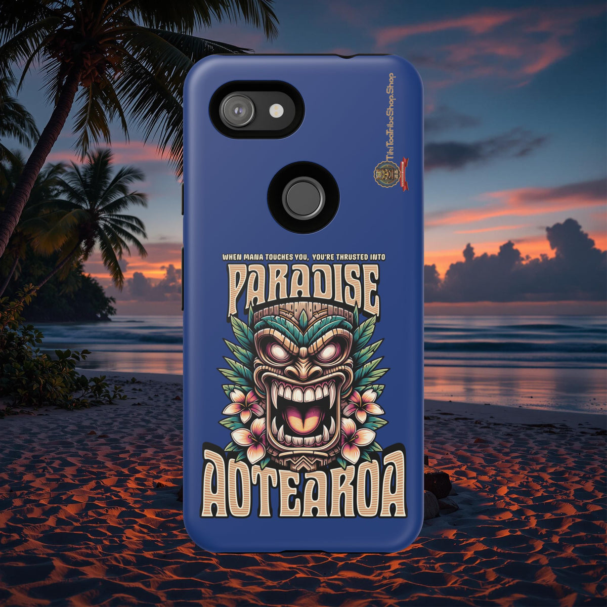 Aotearoa – Coque Antichoc Tiki Maori & Mana Ancestral