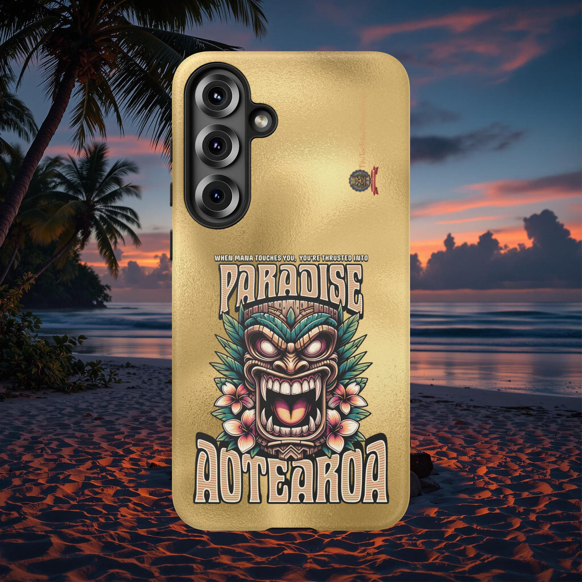 Aotearoa – Tiki Maori &amp; Ancestral Mana Shockproof Case
