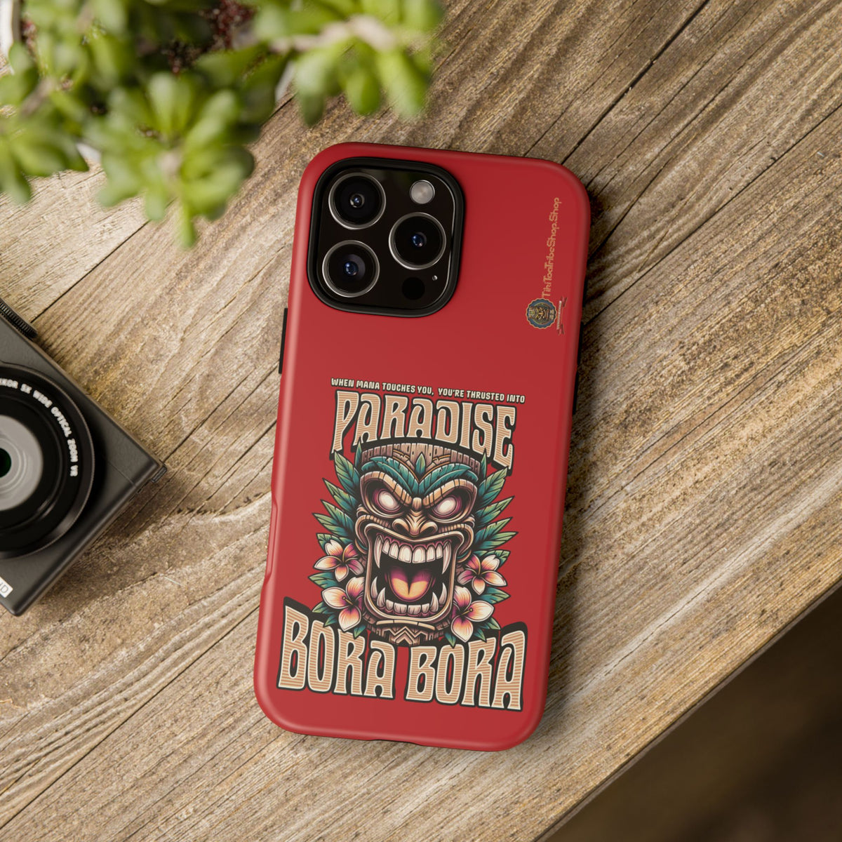 Bora Bora – Coque Antichoc Premium Tiki Élégance