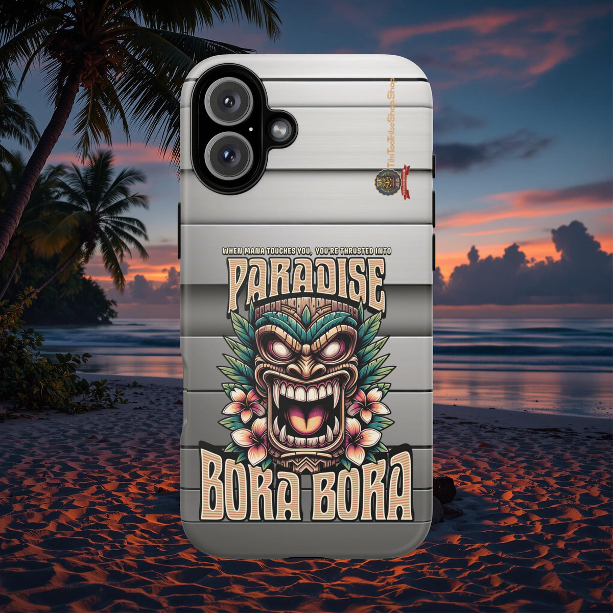 Bora Bora – Coque Antichoc Premium Tiki Élégance