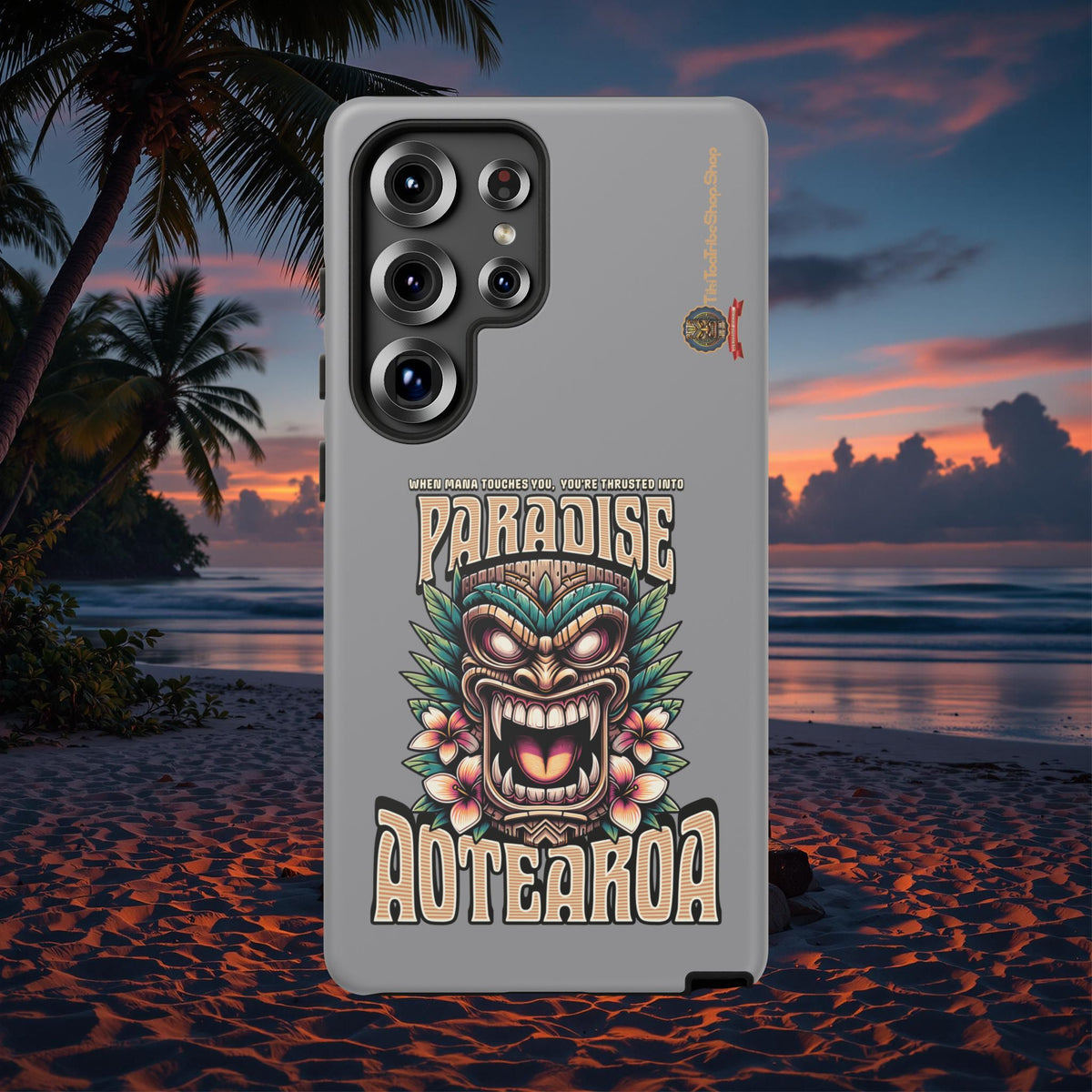 Aotearoa – Coque Antichoc Tiki Maori & Mana Ancestral