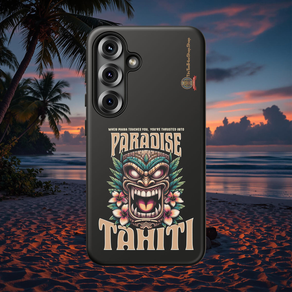Tahiti – Coque Antichoc Premium Tiki Royal