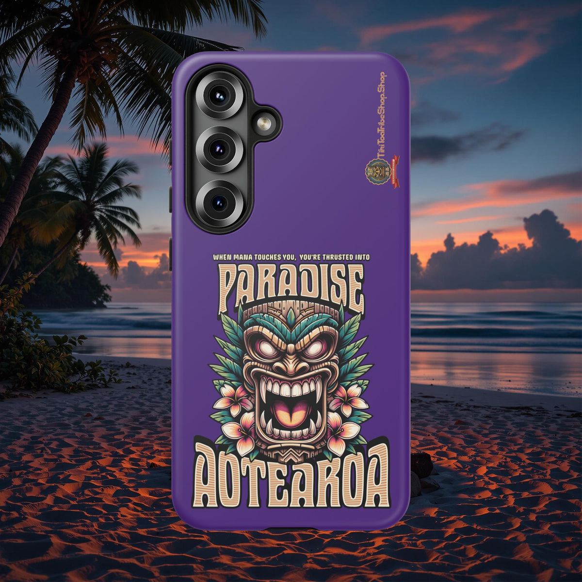 Aotearoa – Tiki Maori &amp; Ancestral Mana Shockproof Case