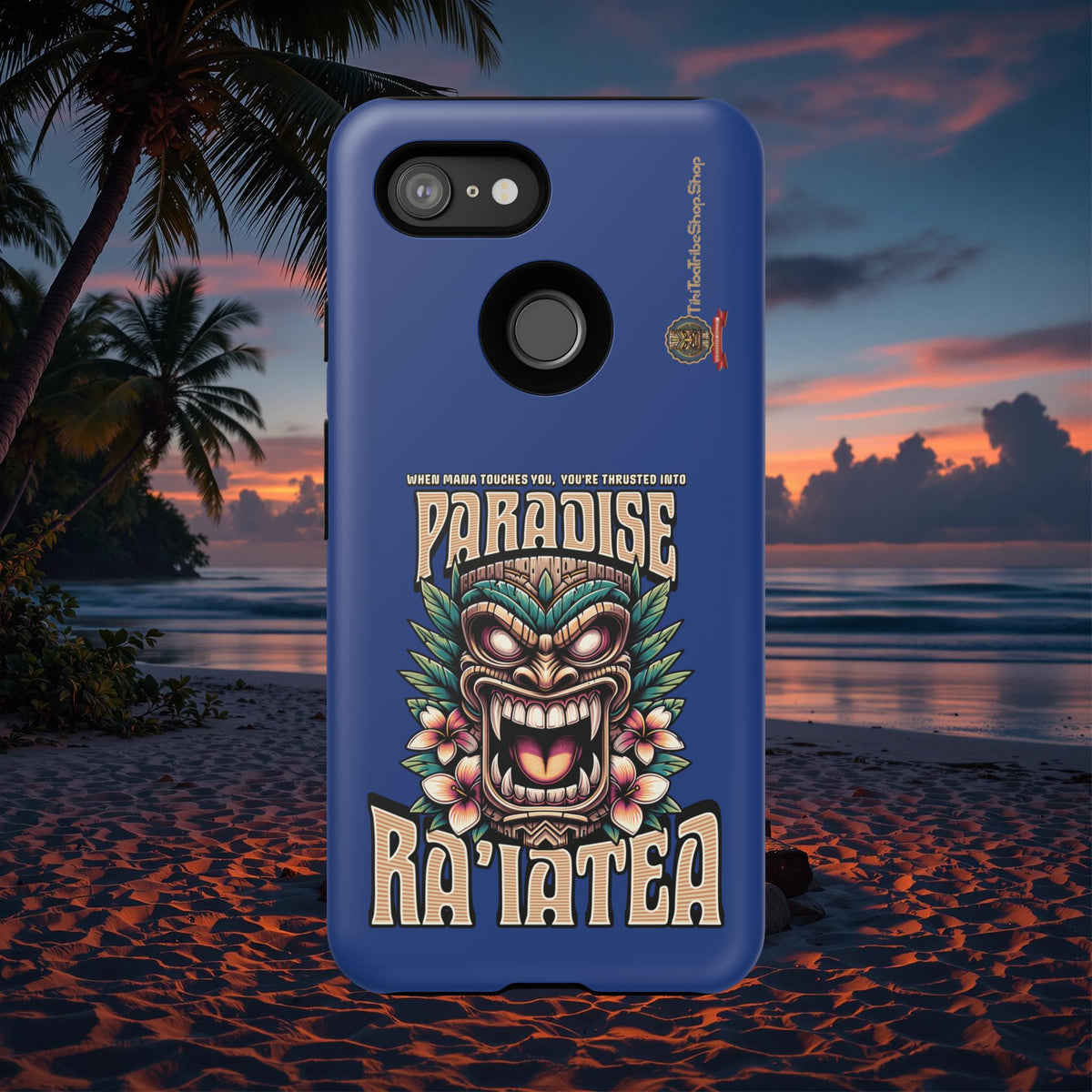 Ra’iatea – Coque Tiki Tribal de Protection Premium