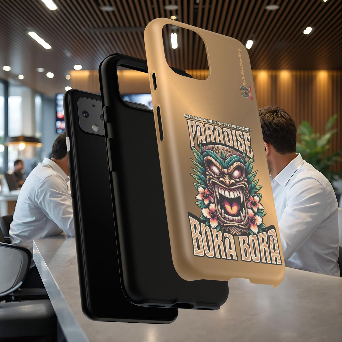 Bora Bora – Coque Antichoc Premium Tiki Élégance