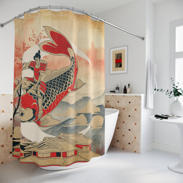 Rideau de Douche Tiki Toa