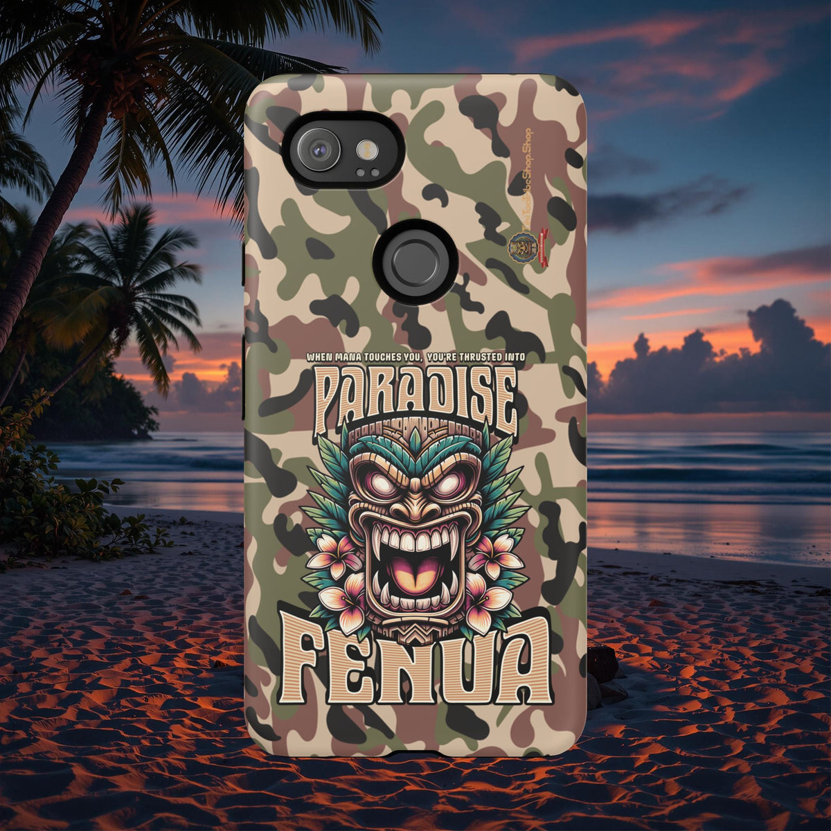 Fenua Guardian – Coque Antichoc Art Polynésien